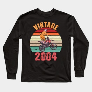 Vintage 2004 16 years old is a birthday party Long Sleeve T-Shirt